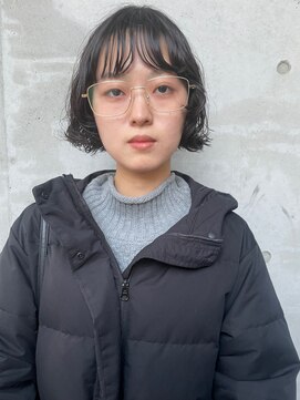 リル(Lilu) 2025.3 黒髪ボブパーマ  堀家碧