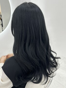 アイニ 大阪上本町店(aini) ブルーブラック/ブラック/髪質改善