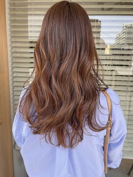 オルチェット(Olu'chette HAIR LIFE) 深澤/ベージュカラー/ブリーチ無しカラー/透明感カラー/ウェーブ