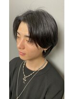 アドール(ADOR)&nbsp;[MIHO*ADOR] メンズカット / センターパート / ニュアンスパーマ