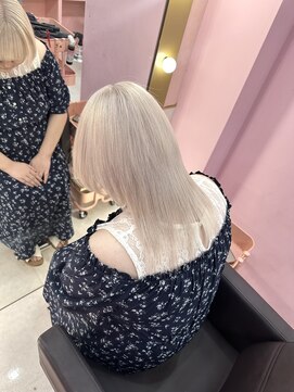 ミーナ バイ ワンズ 町田(mina by one's kyougoku) 透明感抜群！ホワイトミルクティー！