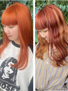 アーティザナル ニノミヤ(artisanale) 色抜けも楽しむアンブレラカラー