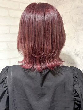 アフィナー(Afinar) 【横浜/横浜駅】艶感◎バイオレットピンクボブ