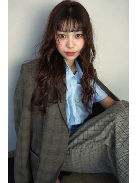 ロッジアート(Lodge art) orange brown × wave