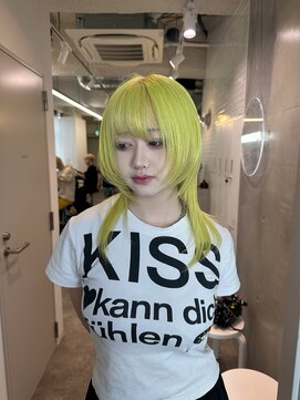モニカ 原宿店(MONIQA) レモンカラー