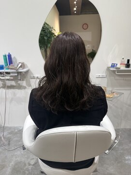 波ウェーブパーマ