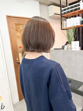 サクラ 岐阜(SAKURA) ダメージ最小限　朝簡単スタイリング　美髪矯正ボブ　縮毛矯正