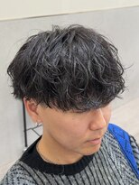 ビカムメンズヘアー 栄店(become men's hair) くるくるしないシャドウパーマ/無造作/名古屋メンズヘア