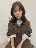 柔らかいカラーと顔まわりレイヤー