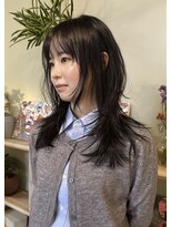 ゾーイダイミョウ(ZOEY daimyo)&nbsp;大名  レイヤーカット  ハッシュカット