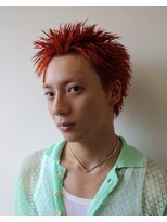 オーシャントーキョー ホワイト 原宿(OCEAN TOKYO WHITE) スパイキーショートベリーショート短髪アップバングフェード