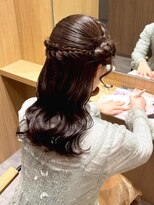 アエル 宝塚南口駅前店(aeru)&nbsp;ハーフアップ×ダウンウェーブ【宝塚南口駅前駅】