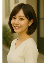 ハナヘアービューティーアンドネイル(hana×hari BEAUTY&NAIL) 長浜美容室/ボブスタイル
