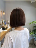 キュー(CEU)&nbsp;【善行/湘南台】カット＋カラー/前下りボブ