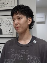 ウーズ ハラジュク(Ooze.HARAJUKU) ハッシュカットグレージュデザインカラーツートーンカラー原宿