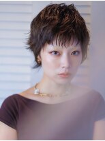 ベレッタ 枚方店(veretta.)&nbsp;クールショート/オン眉/無造作ウェーブ/ジェンダーレス/枚方市