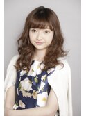 グレージュカラー/シルキーベージュ/斜めバング/銀座/髪質改善