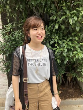 ワンオフ(one-off) ロングアレンジ