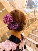 浴衣着付け&ヘアセット