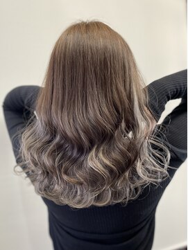 ラインヘアー(LINE HAIR) 【眞鍋美咲】柔らかベージュ インナーカラー*