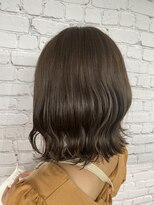 キーマン(KEYMAN)&nbsp;切りっぱなし×ベージュカラー