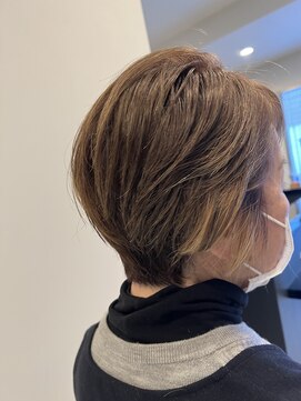 ディーヘアーデザイン(d.HAIR DESIGN) ショートヘア×インナーカラー