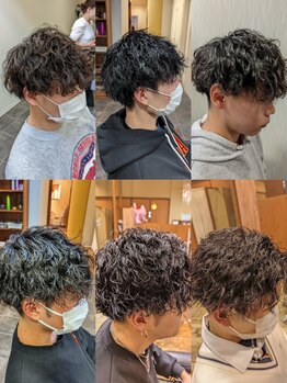 美ららジャパン(JAPAN)の写真/ダメージを最小限におさえたパーマであなたの理想のヘアに！メンズ専用トリートメントメニューを導入◎