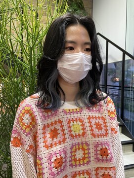 ゼスト 吉祥寺店(ZEST) 【アッシュブルーインナー】zest 吉祥寺 青木桜