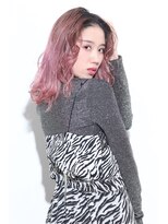 リーホリエ(Lee Horie) 根本グラデーションピンクカラー