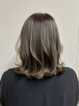 ベルクープス 天王寺店(Belle Coupes) 【BelleCoupes】三島直子 コントラストハイライト ゆるふわボブ