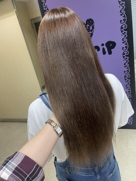 アンリップ ジー(salon unripＧ) h.i. #シームレス　#ピンクオレンジベージュ