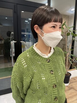 ヘアガーデン オフ(hair garden off) 切りっぱなしオン眉