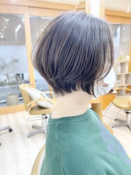 モリオ フロム ロンドン 成増店 【morio成増 セリザワ】大人可愛い ショートボブ