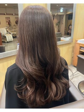 ナナナ パレナ 大津膳所店(nanana parena) 髪質改善/艶髪モカブラウン/フェミニン・イメチェン♪