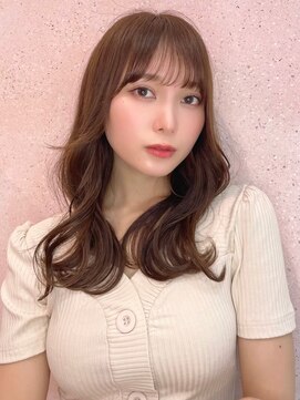 ルームバイシー 新宿(Loom. by Sea) 韓国前髪×ショコラアッシュ【韓国ヘア/髪質改善/新宿】