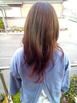 フワリ(Fuwari) ゆるふわロング×2色カラー