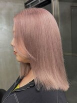 ナンバーウルス 名駅店(N° ulus)&nbsp;【number ulus】ピンクベージュ/名古屋/ブリーチ/こなれミディ