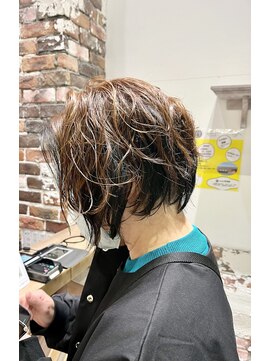 ビューティーマーケット アングゥ イオンモール名取(BEAUTY MARKET ungu) 前下がりゆるふわ