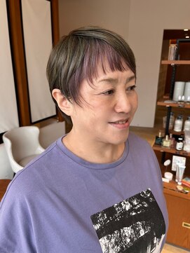 サラビューティーサイト 志免店(SARA Beauty Sight) 【あんstyle】マッシュショート&ピンクオリーブ!!