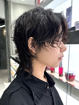 ピークアブー 原宿ハラカド(PEEK-A-BOO) 中性的でアンニュイな印象のウルフパーマ