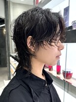 ピークアブー 原宿ハラカド(PEEK-A-BOO) 中性的でアンニュイな印象のウルフパーマ