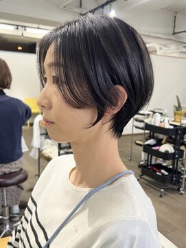 ノア 奈良駅前店(NoA) 前髪長めショートヘア くびれショート ショートヘア 奈良県