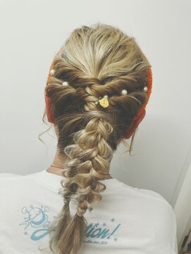 ビーンヘアスタジオ 蒲田(Bean hair studio) 推し活カラーヘアセット^ ^