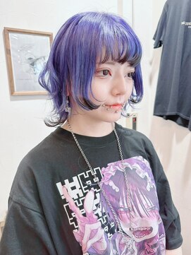 ヘアーワークス ボナ ウニクス店(HAIR WORKS bona) おしゃれ女子の際立つデザインカラー シルクTr#3