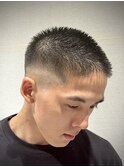 坊主フェード