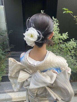 フェリーチェ(Felice) 振袖ヘア タイトヘア カチモリヘア カチモリアレンジ