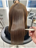 髪質改善サラサラプレミアム大人ガーリー韓国ロングAライン