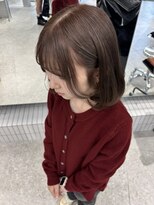 ペレ 梅田(PELE) 黒髪/ボブルフ/ネビージュ/小顔/ワンレン/梅田/髪質改善/前髪