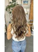 ハイライト×海外ヘア
