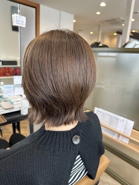 プラス ファースト ヘア(Plus 1st) ぱっつんボブ×レイヤー